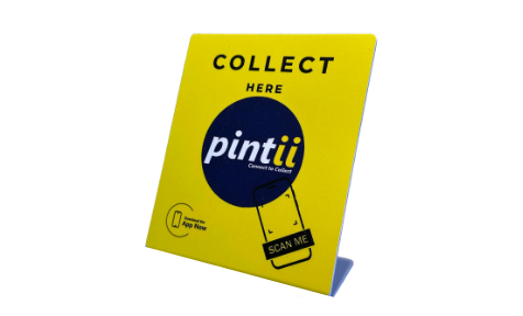 Pintii Display für den Kassenbereich G1